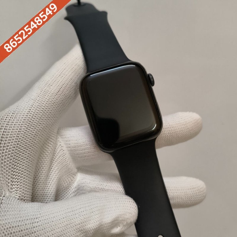 First Copy Apple Watch Series 7 Black Strap 45mm - Image 2