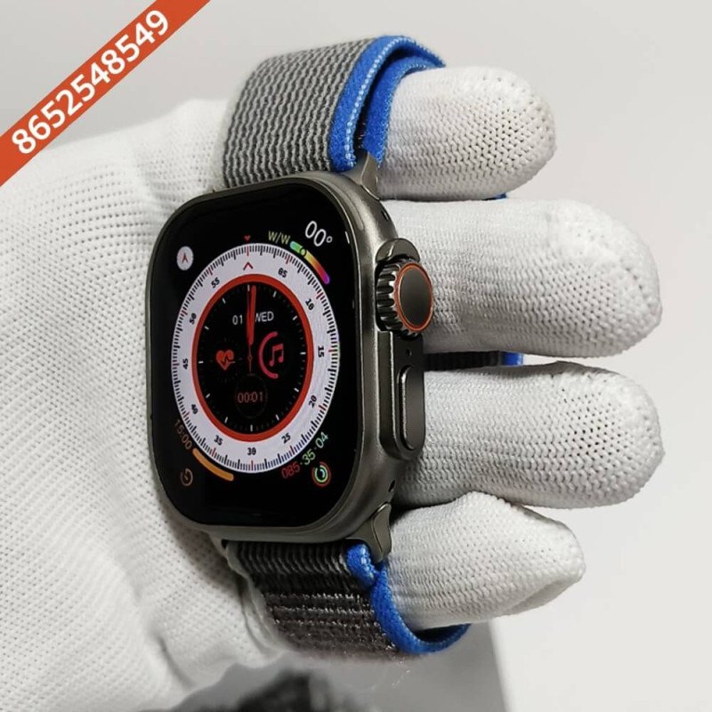 PREMIUM APPLE WATCH ULTRA 2 EDITION BLUE BEIGE - Image 4