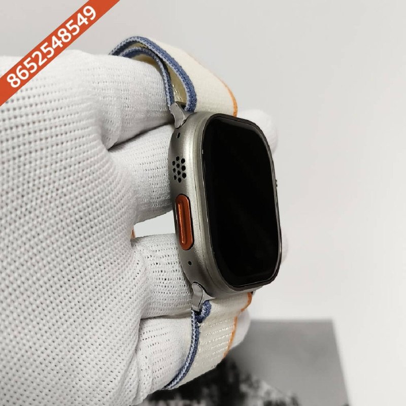 PREMIUM APPLE WATCH ULTRA 2 EDITION ORANGE BEIGE - Image 3