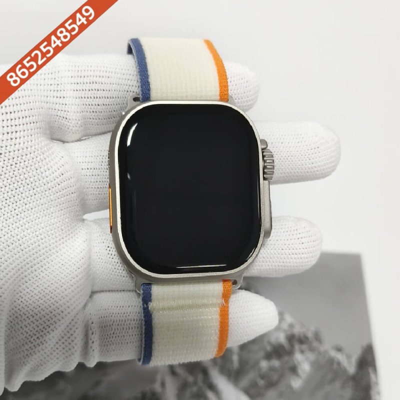 PREMIUM APPLE WATCH ULTRA 2 EDITION ORANGE BEIGE - Image 2