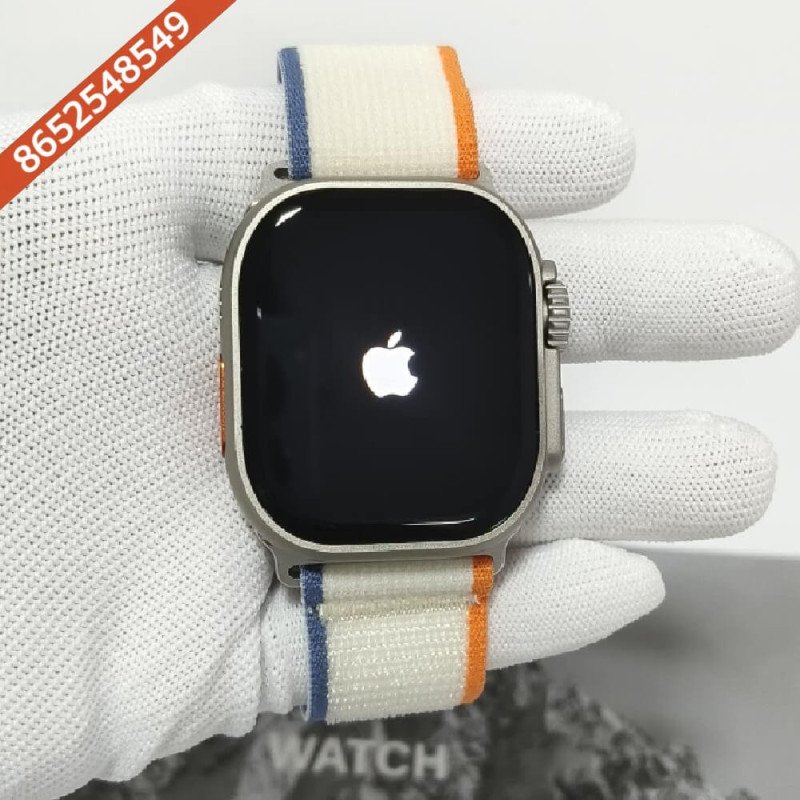 PREMIUM APPLE WATCH ULTRA 2 EDITION ORANGE BEIGE - Image 6