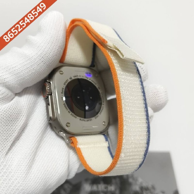 PREMIUM APPLE WATCH ULTRA 2 EDITION ORANGE BEIGE - Image 5