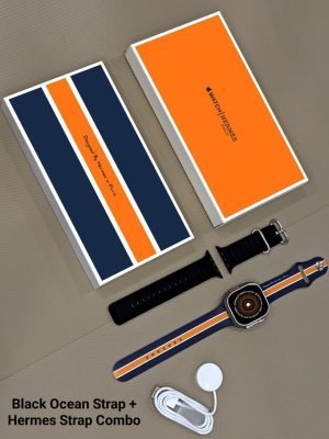 Apple Ultra2 Hermes Edition Apple & HERMES Logo