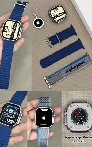 APPLE WATCH ULTRA 2 CYBERPUNK EDITION Navy Blue