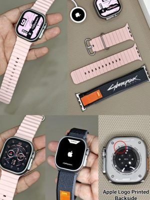 APPLE WATCH ULTRA 2 CYBERPUNK EDITION Rose pink