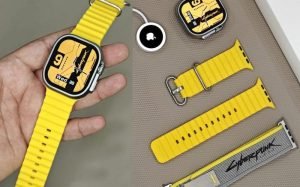 APPLE WATCH ULTRA 2 CYBERPUNK EDITION Simply Yellow