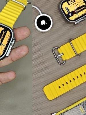 APPLE WATCH ULTRA 2 CYBERPUNK EDITION Simply Yellow