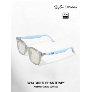 Ray - Ban WAY-FARER PHANTOM ™ Smart Audio Glasses Blue Glasses