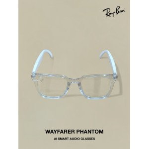Ray - Ban WAY-FARER PHANTOM ™ Smart Audio Glasses White Glasses