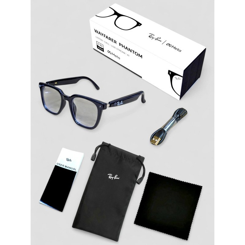 Ray - Ban WAY-FARER PHANTOM ™ Smart Audio Glasse - Image 5