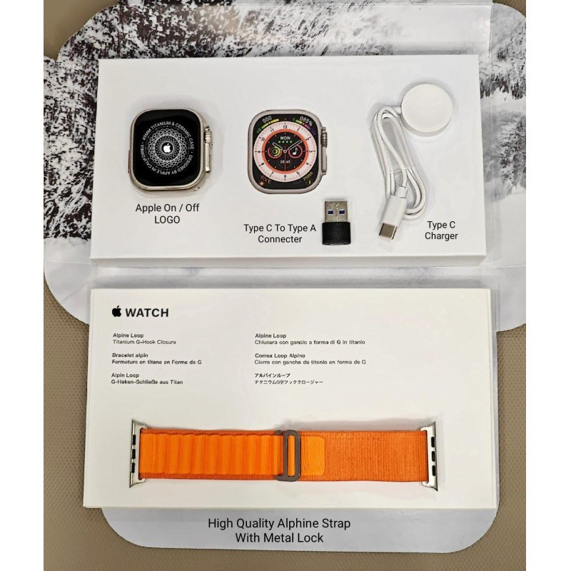 🔥🔥 APPLE WATCH ULTRA 2 49MM🔥🔥 Orange Collection - Image 2