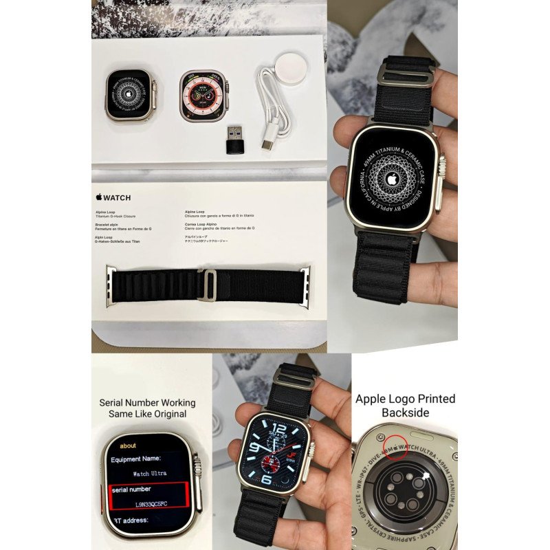 🔥🔥 APPLE WATCH ULTRA 2 49MM🔥🔥 Black Collection