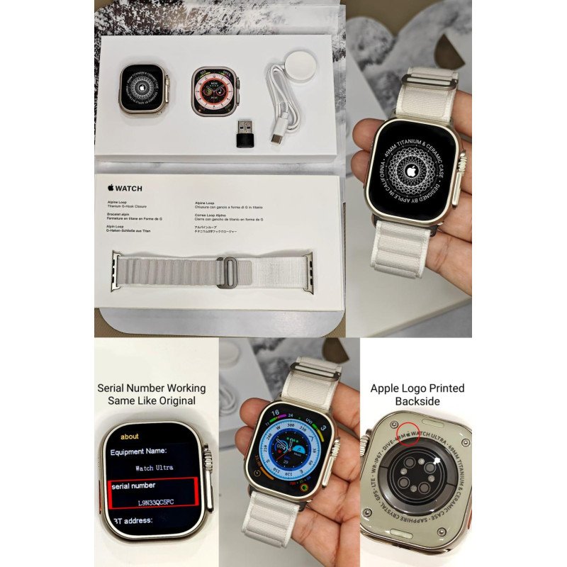 🔥🔥 APPLE WATCH ULTRA 2 49MM🔥🔥 White Collection - Image 2