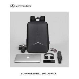 Mercedes 3D HardShell Backpack Balck colour