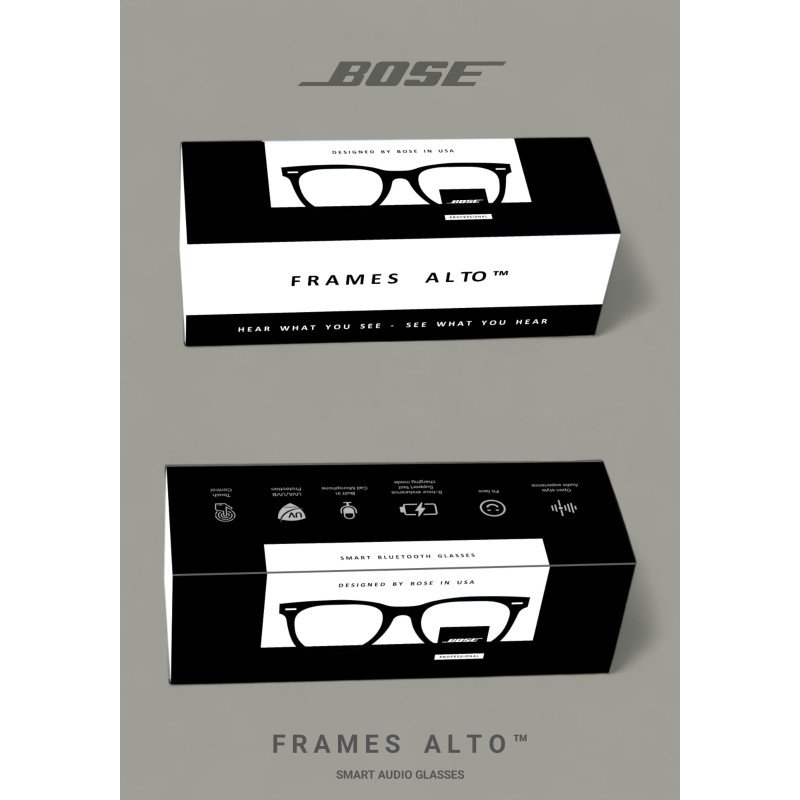 BOSE FRAMES ALTO™ Smart Audio Glasses White Glasses - Image 4
