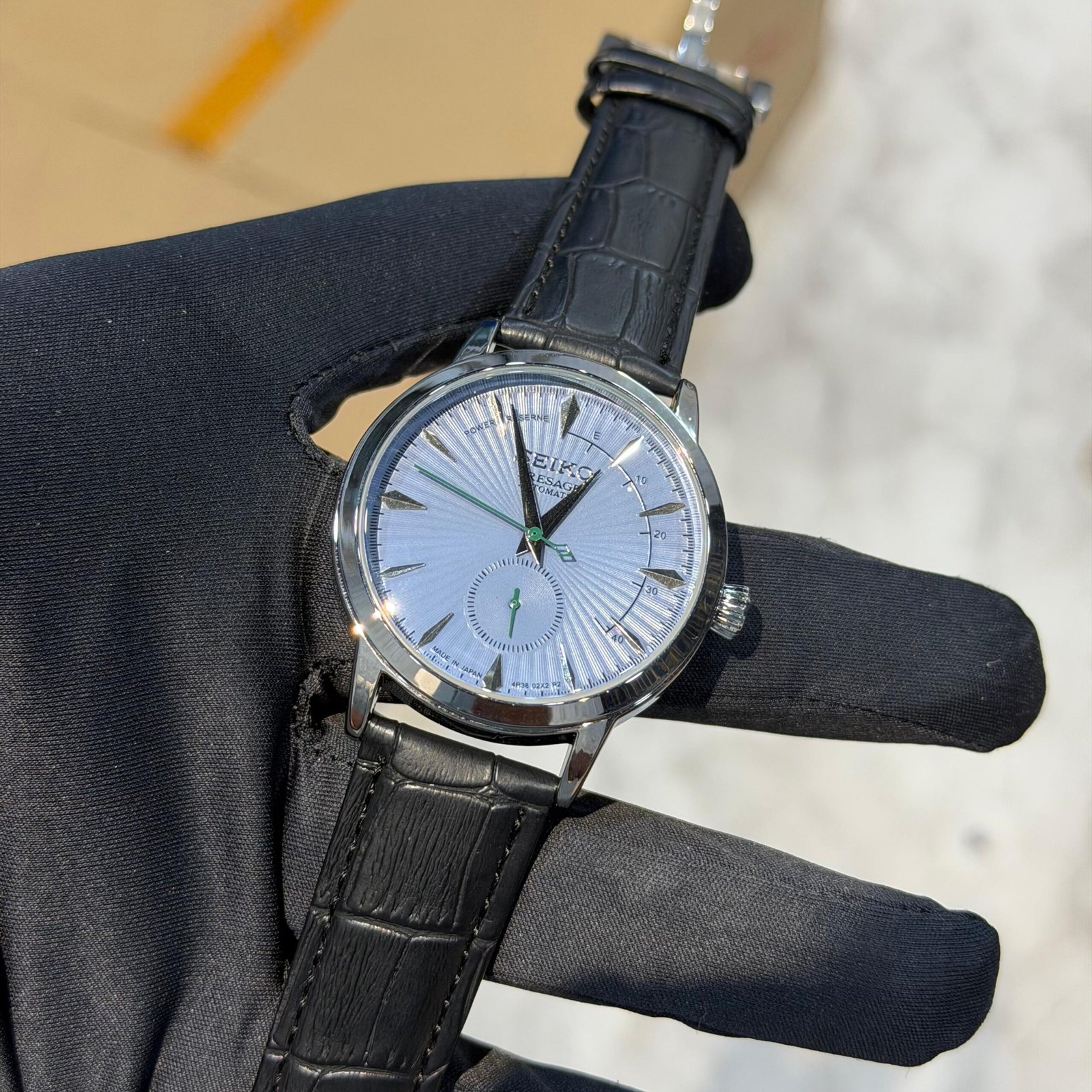 Branded Seiko Presage Leather Automatic - Image 2