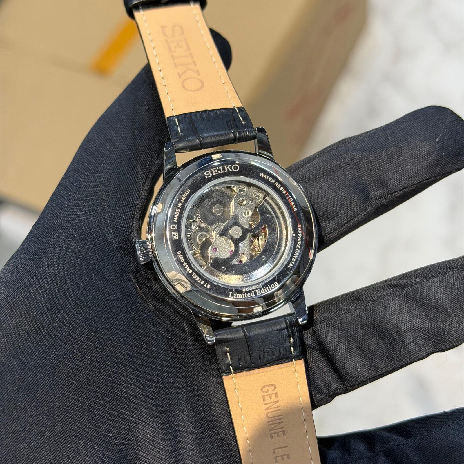 Branded Seiko Presage Leather Automatic - Image 3